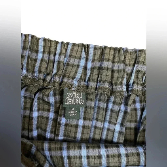 Wild Fable Pleated A-line Plaid Mini Skirt Juniors Size M School Girl Fashion - Picture 5 of 9